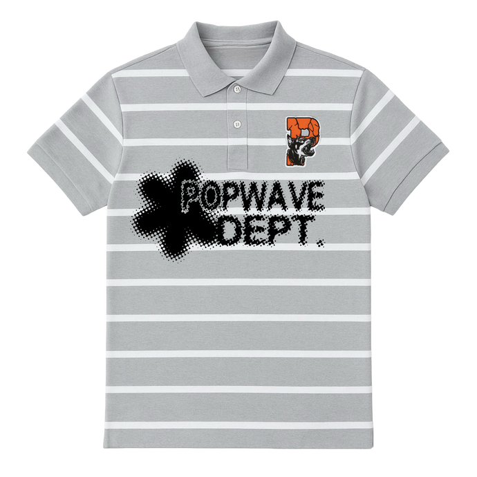 Popwave dept. stripped polo