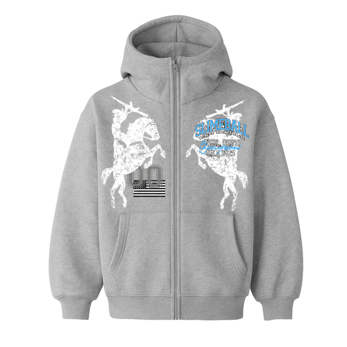 Popwave athletic grey hoodie