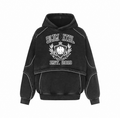 Popwave slime athletic washed hoodie