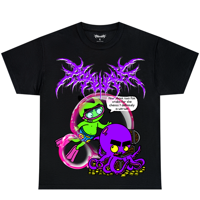 Popwave wicked wave purple rain tee