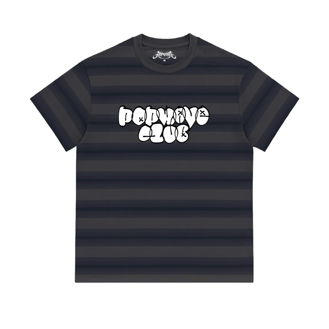 Popwave club stripped tee