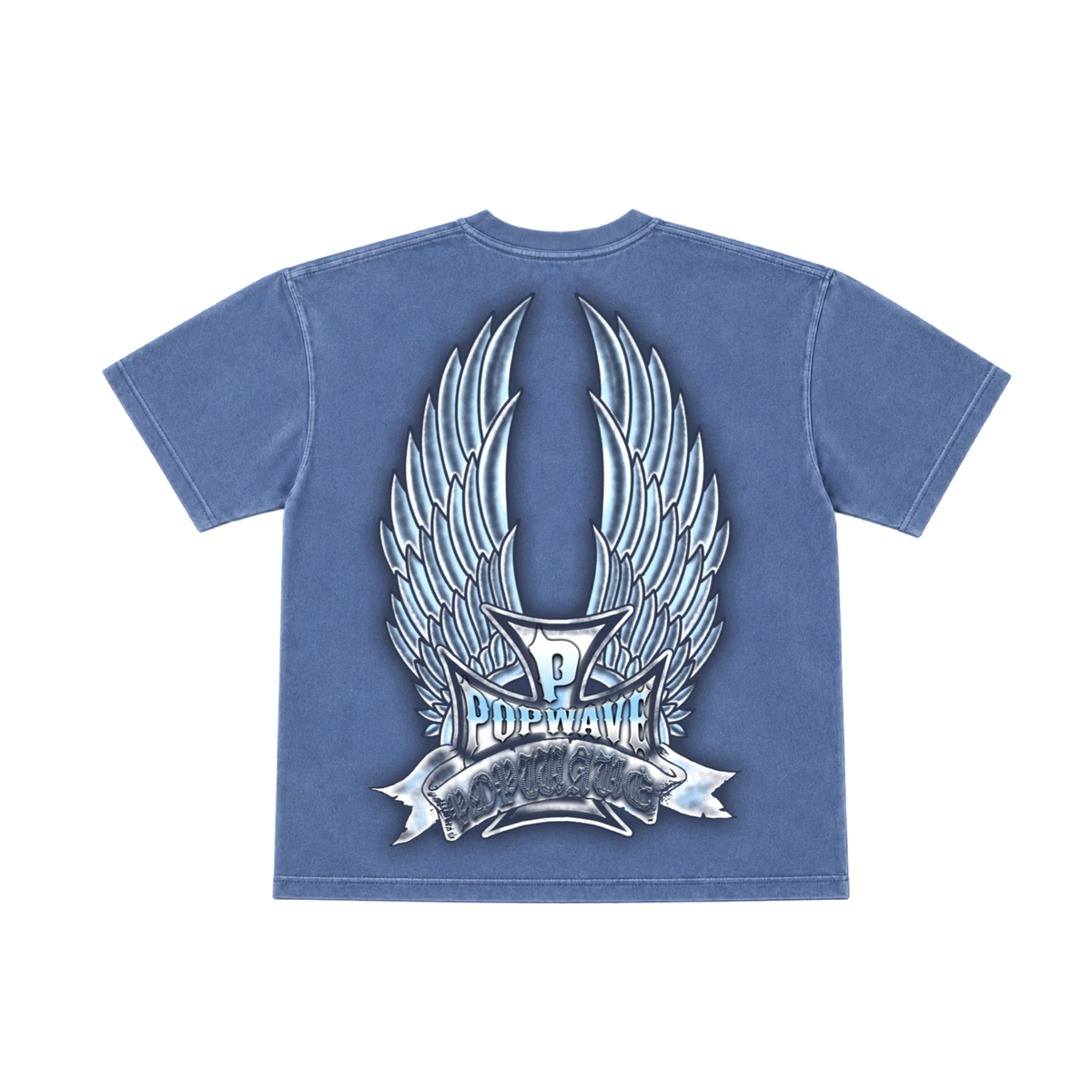 Popwave fly school washed tee