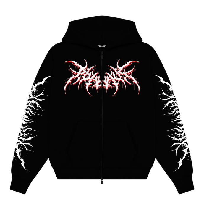 Popwave wicked wave zipper hoodie