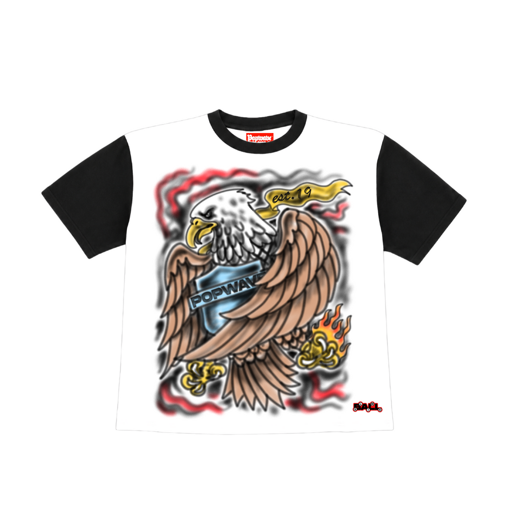Popwave eagle airbrush tee