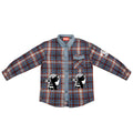 Popwave youth plaid shirt