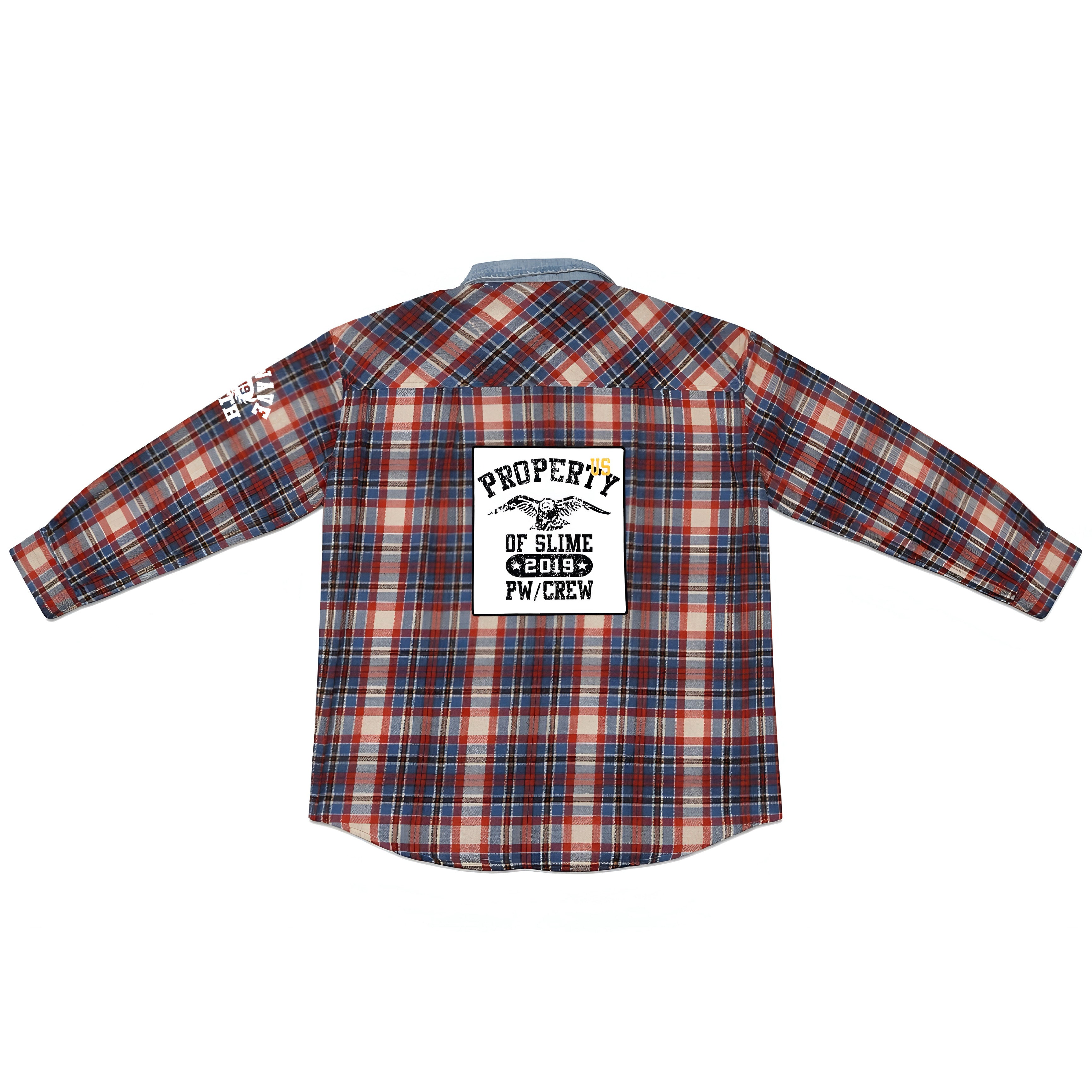 Popwave youth plaid shirt
