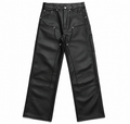 Popwave studios leather carpenter pants