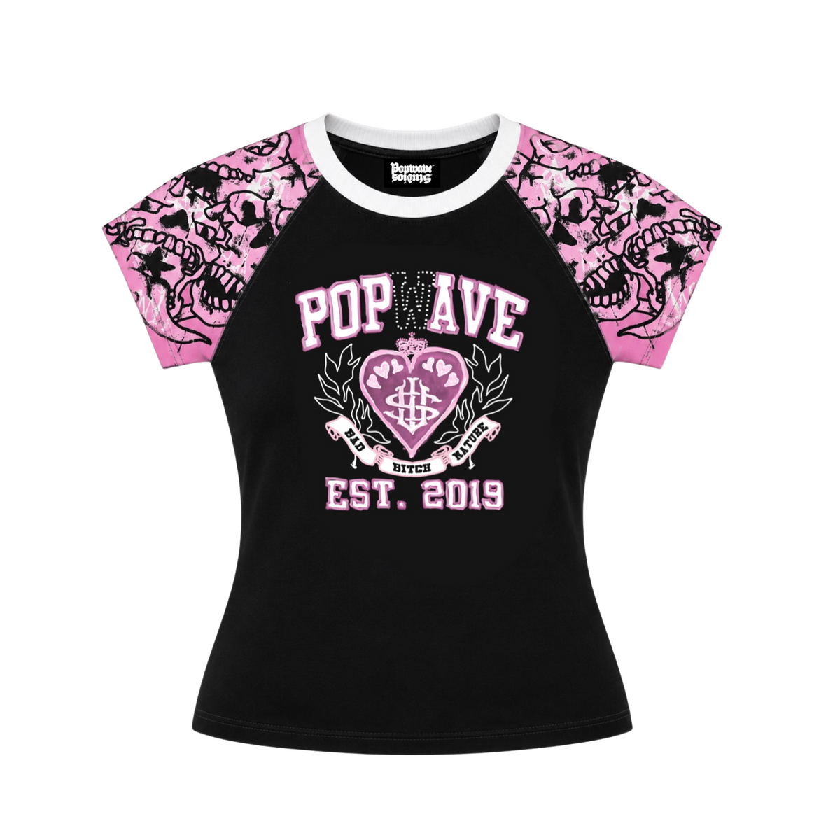 Popwave academy baby tee