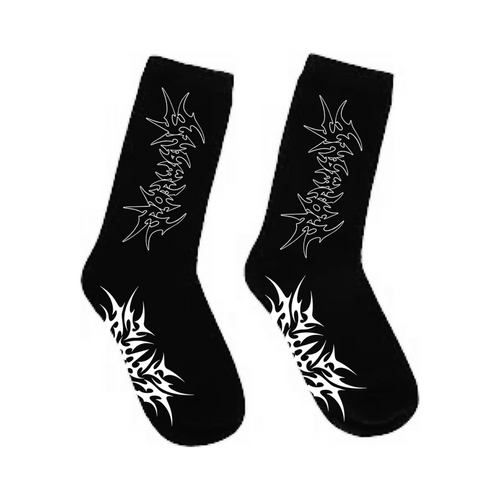 Popwave swag demon black socks