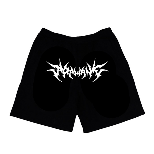 Popwave swag demon black shorts