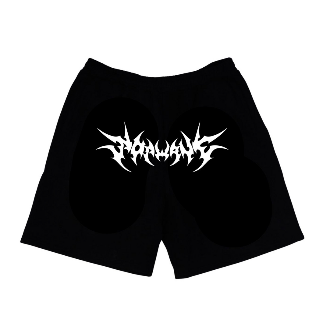 Popwave swag demon black shorts